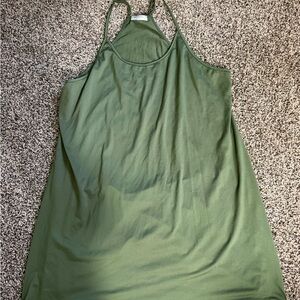 Green Halter Dress